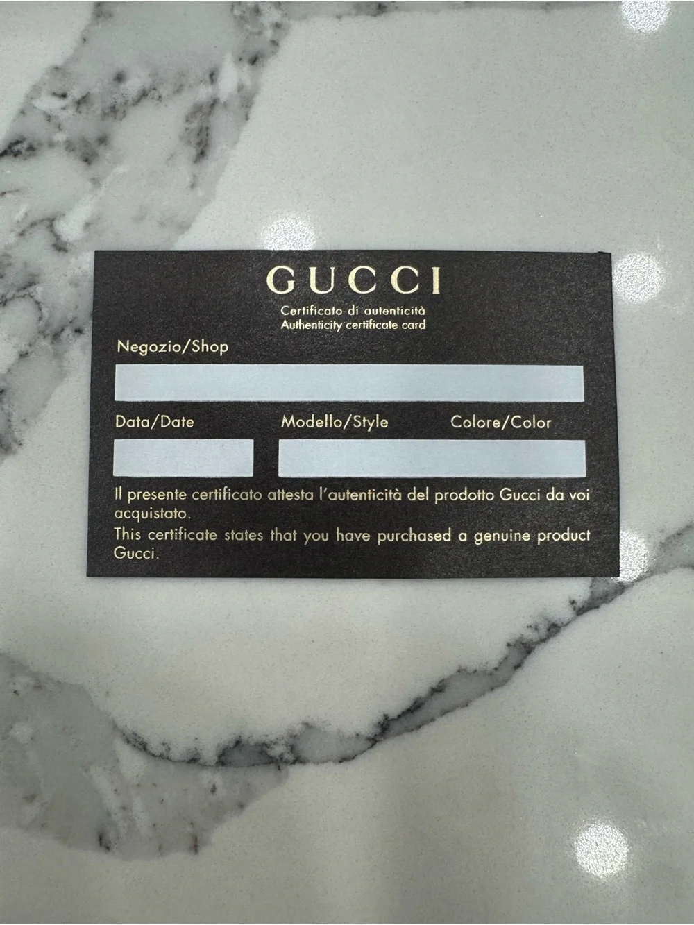 Gucci Black Embossed GG Leather Wallet